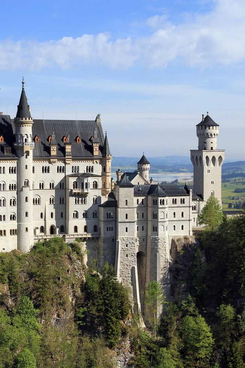 Schloss Neuschwanstein in Bayern