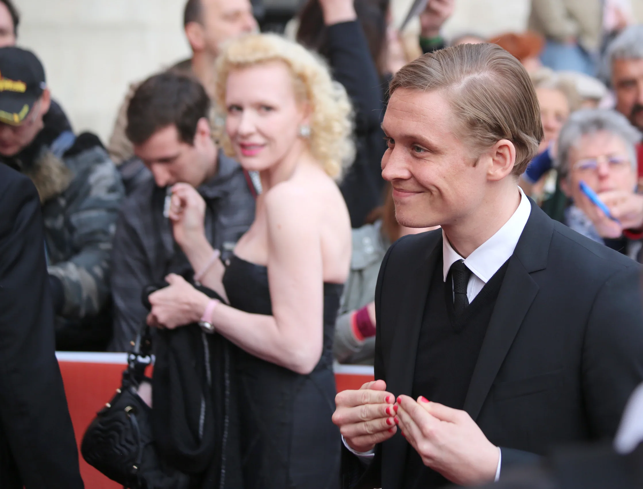Matthias Schweighöfer mit Sunnyi Melles bei der Romy-Verleihung 2013