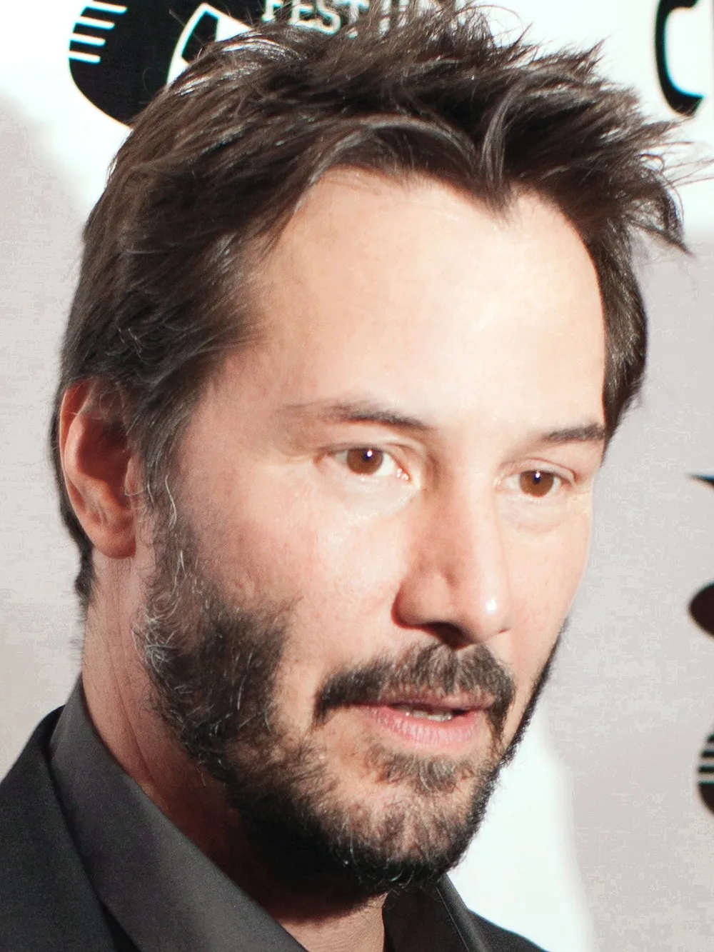 Keanu Reeves auf dem roten Teppich des Fantastic Fest 2014