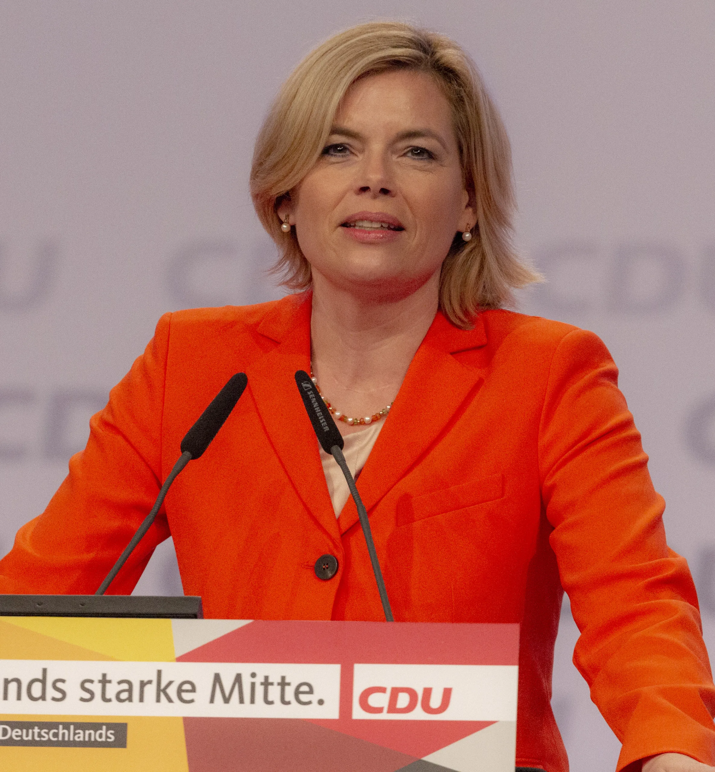 Klöckner auf dem CDU-Parteitag 2019 in Leipzig