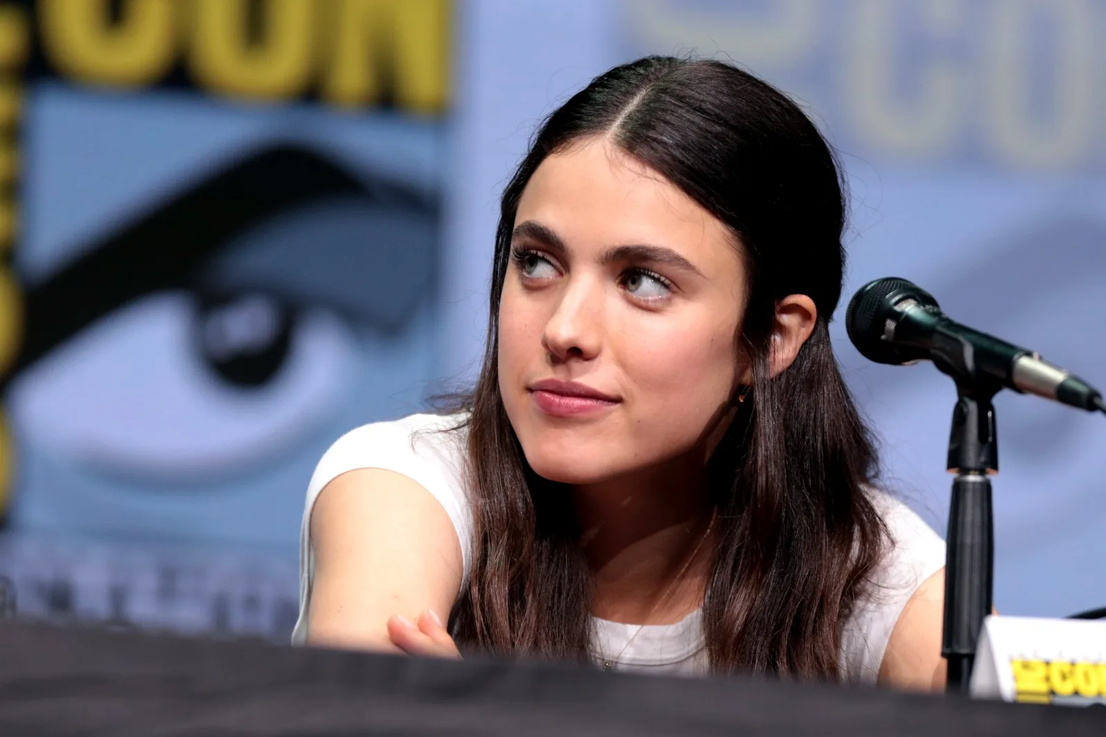 Margaret Qualley auf der San Diego Comic-Con 2017