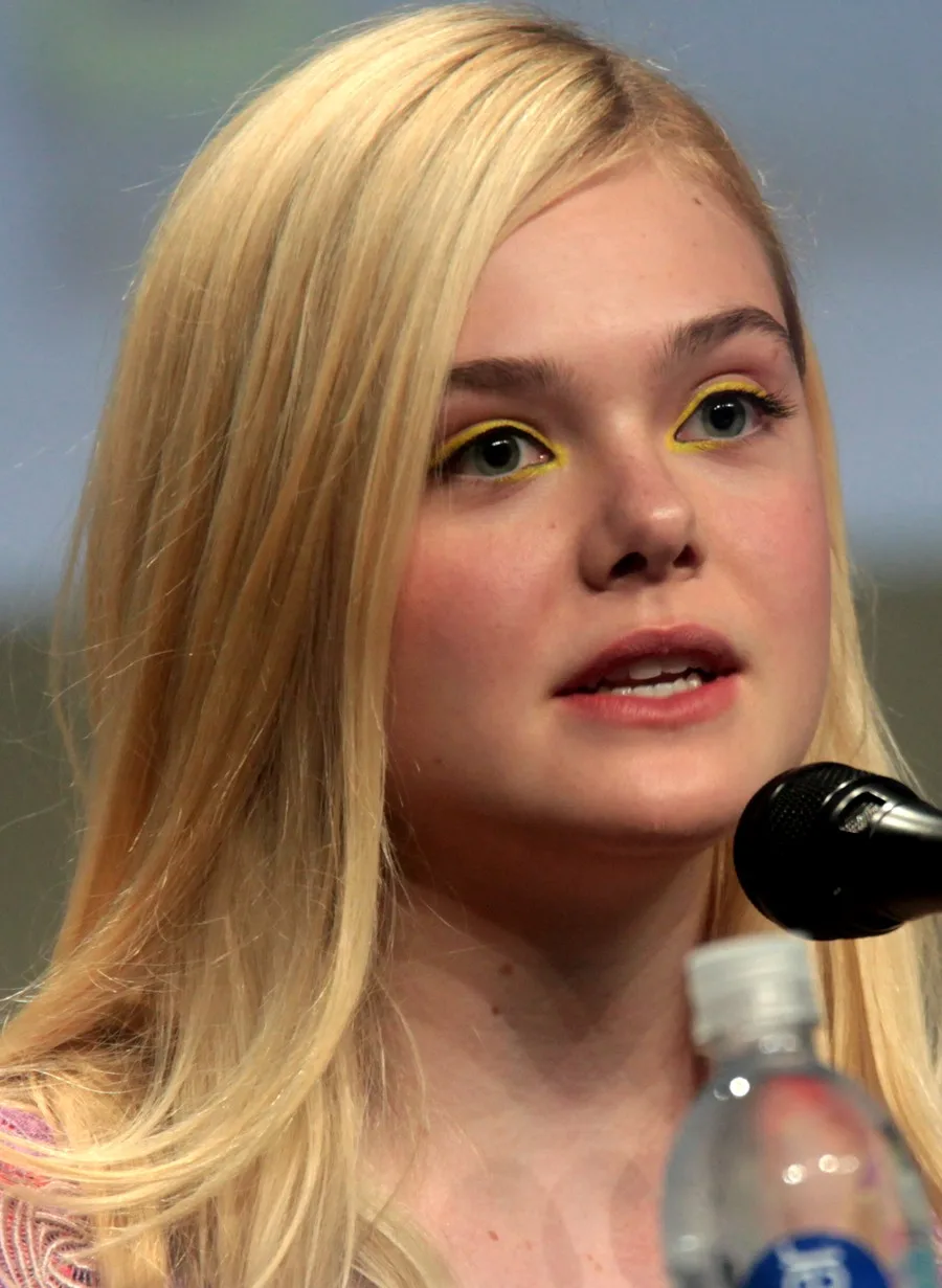 Elle Fanning spricht 2014 auf der San Diego Comic-Con über Die Boxtrolls