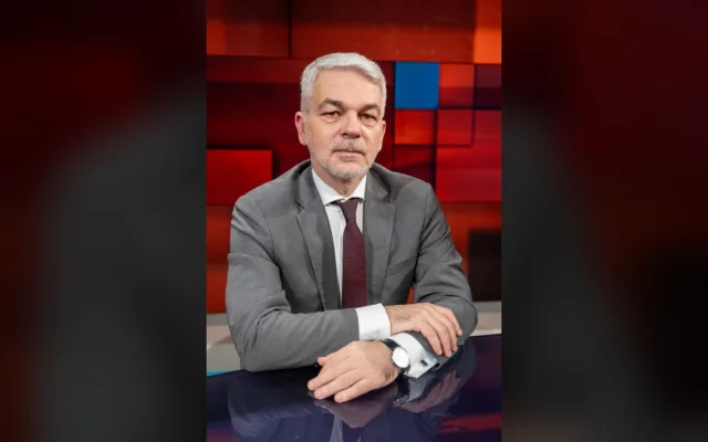 Carlo Masala, Professor für Internationale Politik an der Universität der Bundeswehr München, im Dezember 2023 in der WDR-Sendung hart aber fair