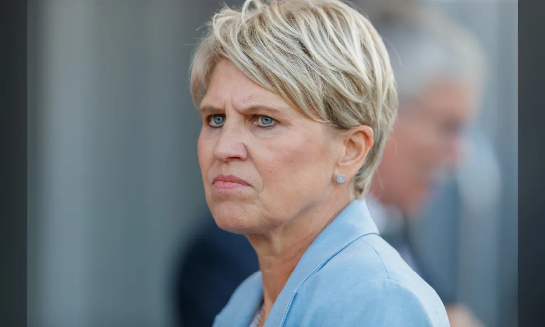 Doris Fitschen, DFB-Funktionärin und 144-malige Nationalspielerin, im Juli 2023