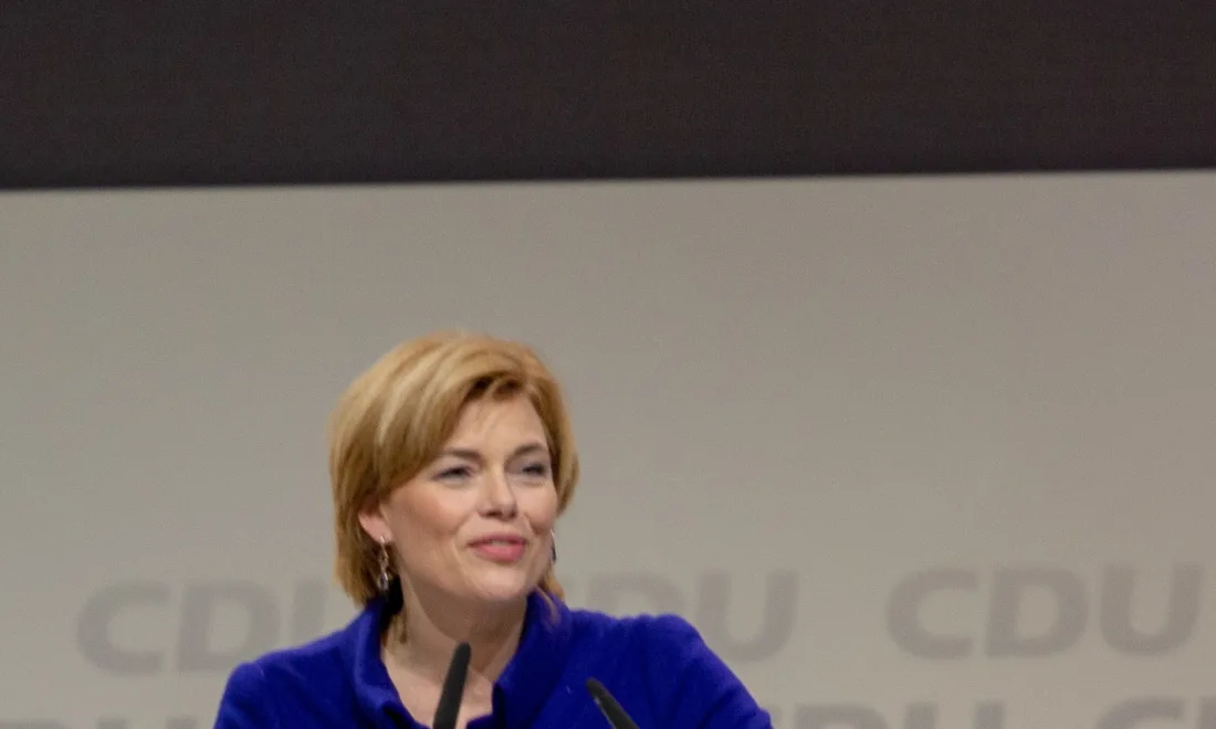 Julia Klöckner auf dem 31. Parteitag der CDU Deutschlands in Hamburg (Dezember 2018)