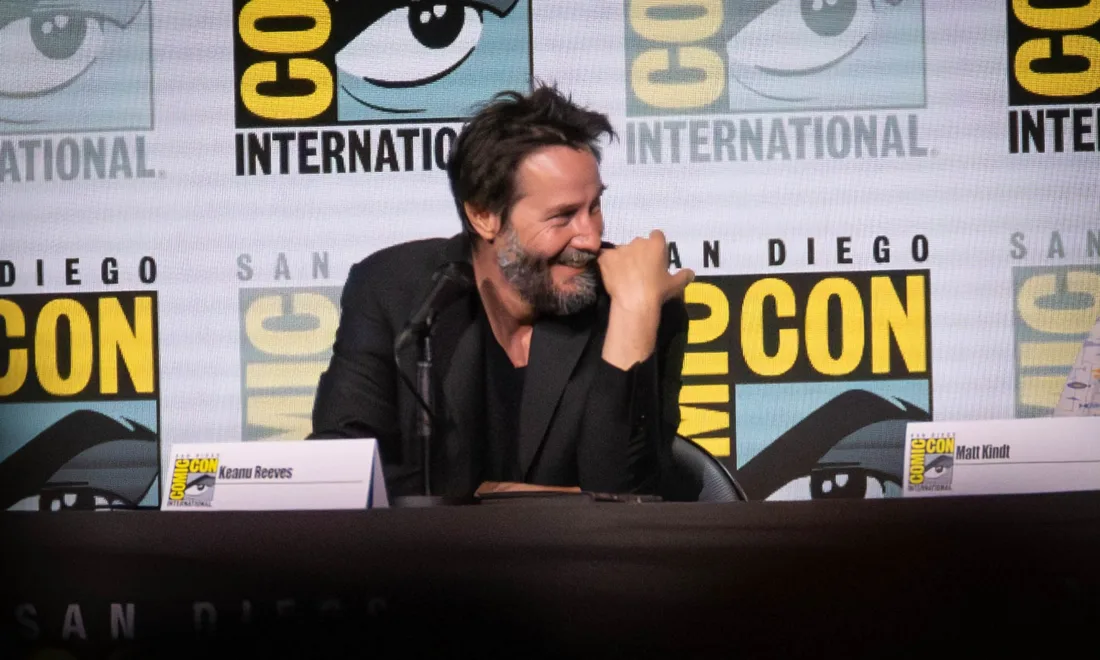 Keanu Reeves auf der San Diego Comic-Con 2024