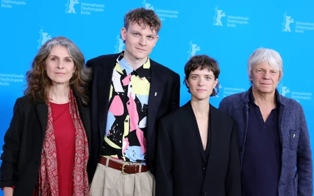 Das Team von In Liebe, Eure Hilde bei der Berlinale 2024