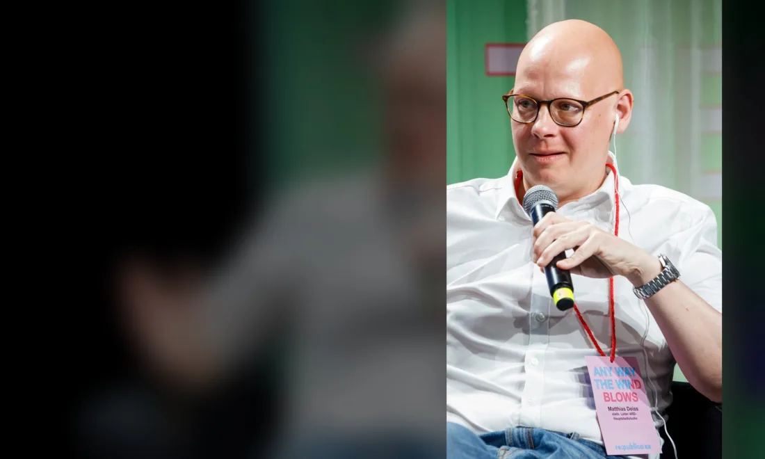 Matthias Deiß bei der re:publica 2022