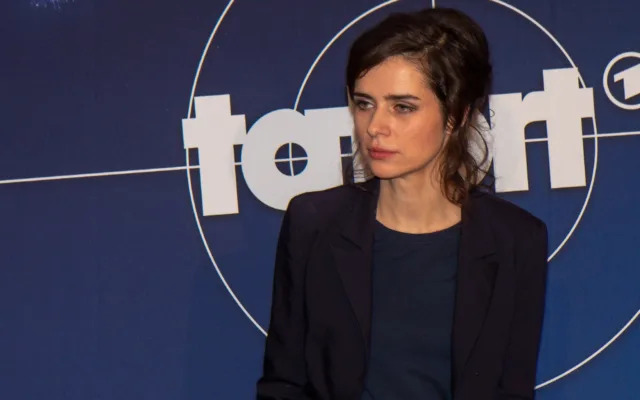 Nora Tschirner beim Tatort-Fotocall in Weimar 2018