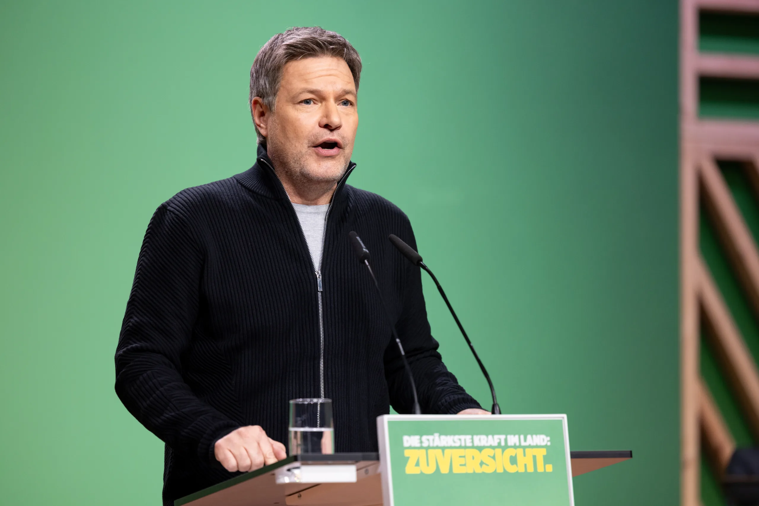 Robert Habeck bei der Grünen-Bundesdelegiertenkonferenz 2025