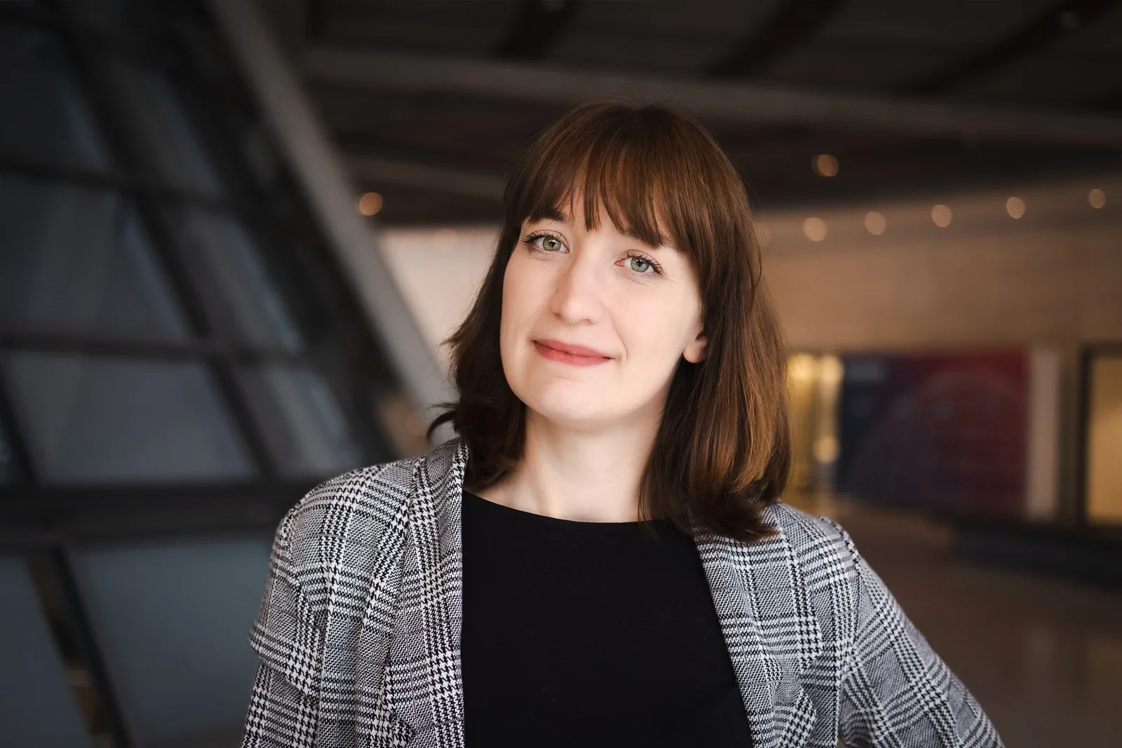 Heidi Reichinnek im Reichstagsgebäude (2021)