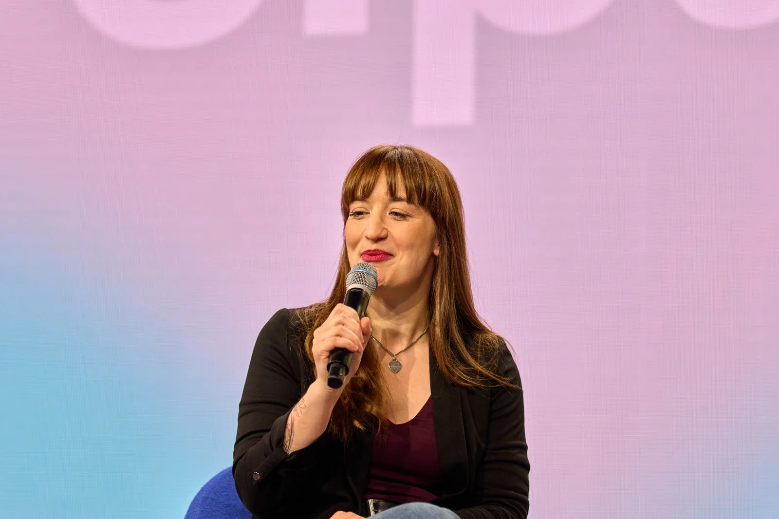 Heidi Reichinnek auf der re:publica 2025 in Berlin