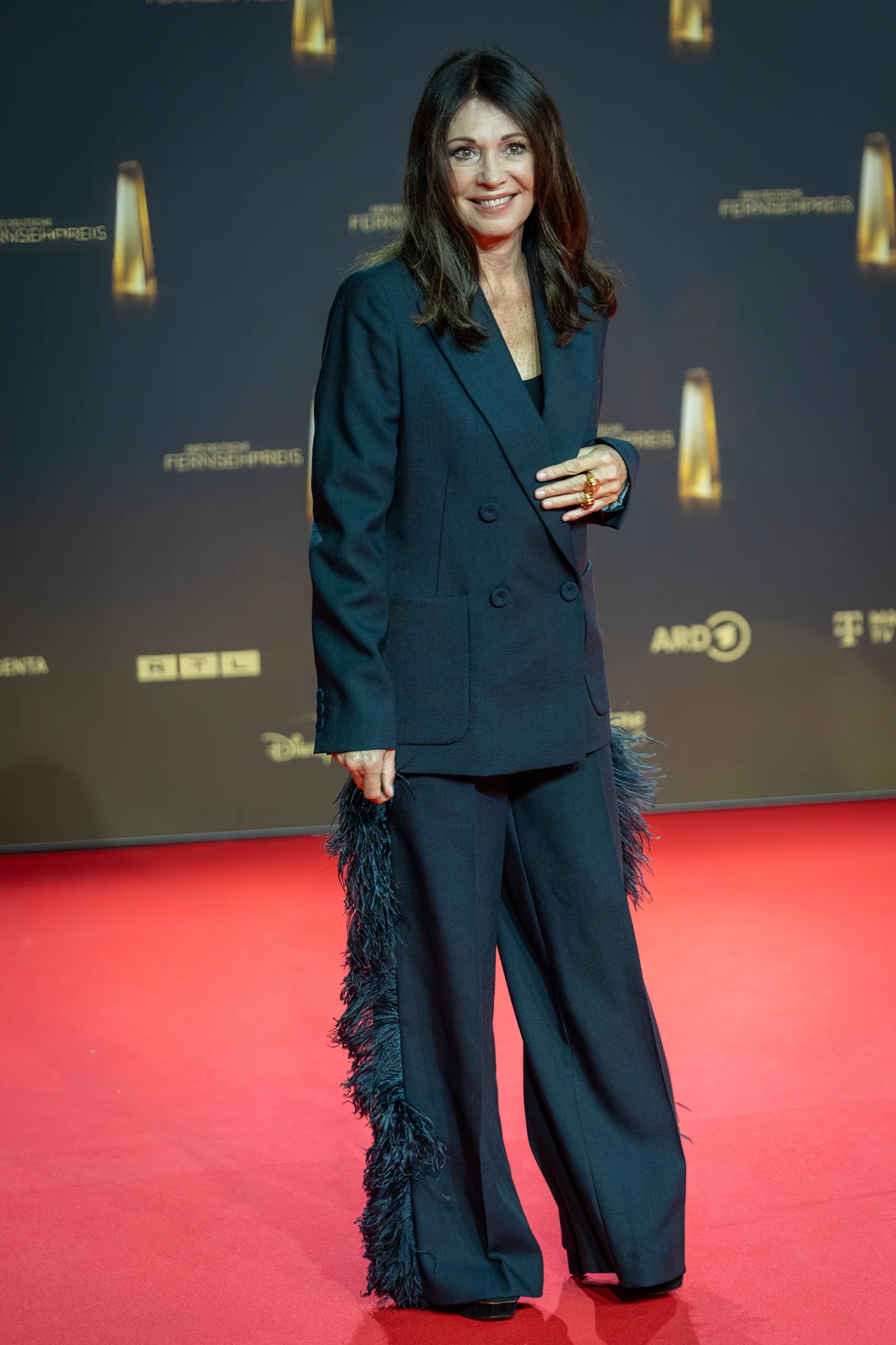 Iris Berben beim Deutschen Fernsehpreis 2024