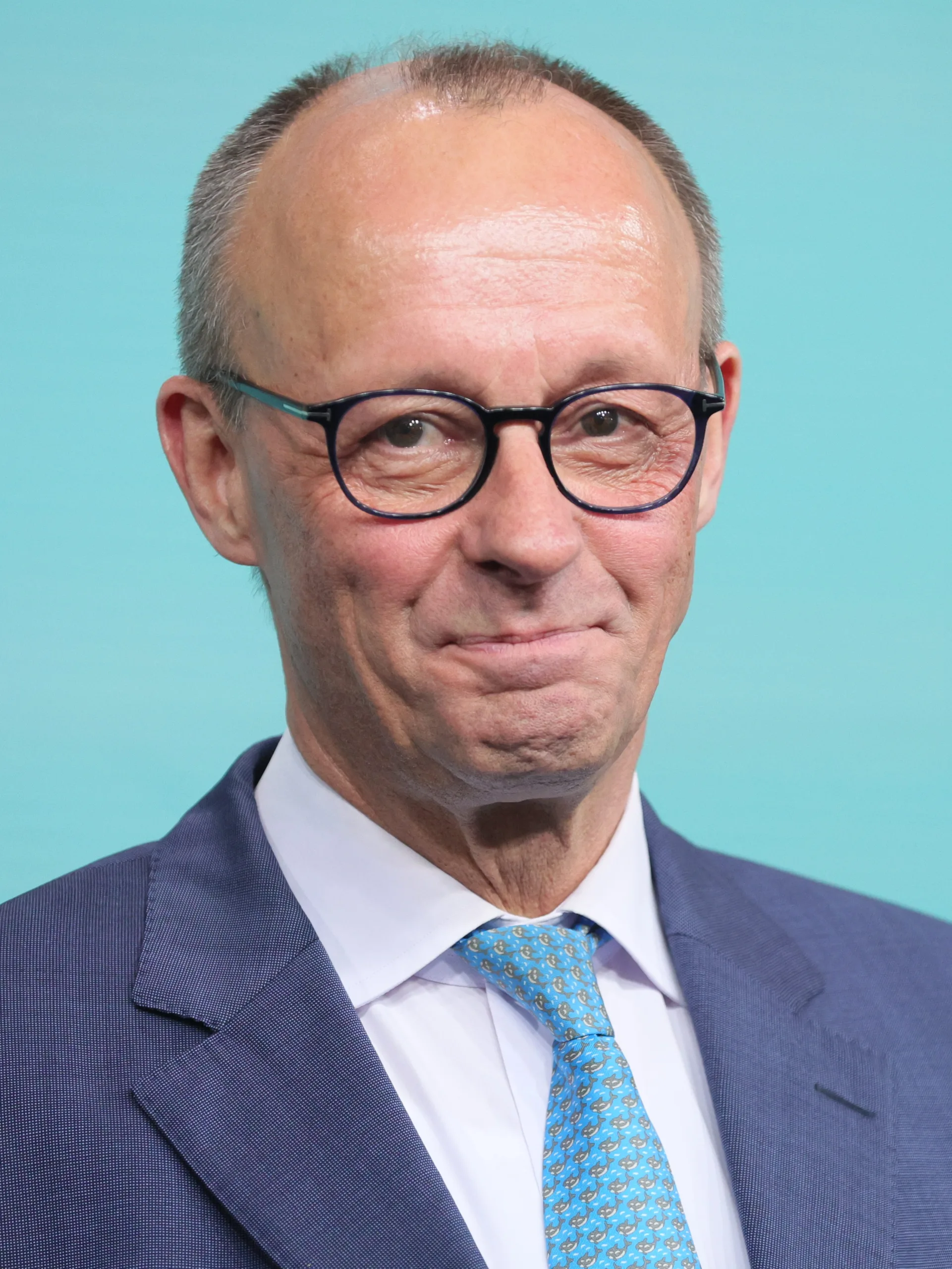 Friedrich Merz am Wahlabend der Bundestagswahl am 23. Februar 2025