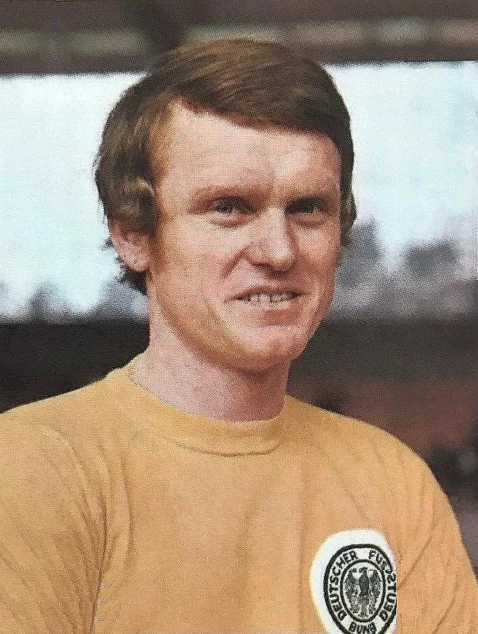 Sepp Maier 1970 im Trikot der deutschen Nationalmannschaft (Panini-Sammelbild)