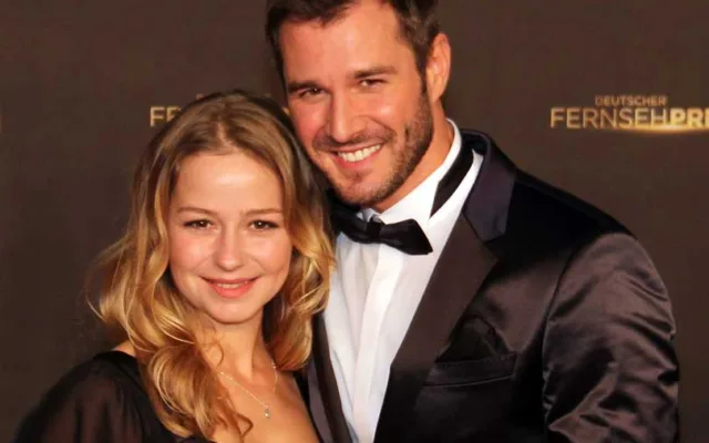 Theresa Scholze mit Jochen Schropp beim Deutschen Fernsehpreis 2012