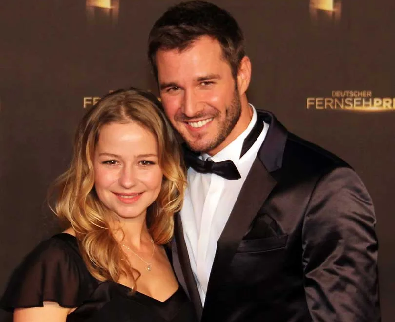 Theresa Scholze mit Jochen Schropp beim Deutschen Fernsehpreis 2012